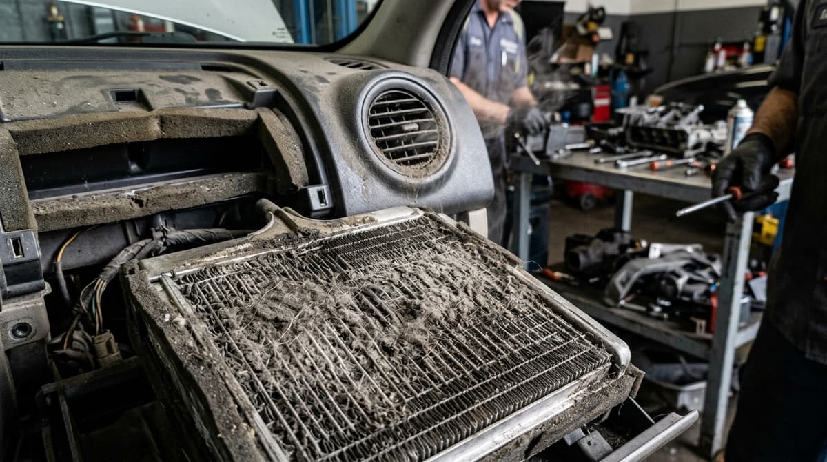 Car AC Repair Initial Diagnosis