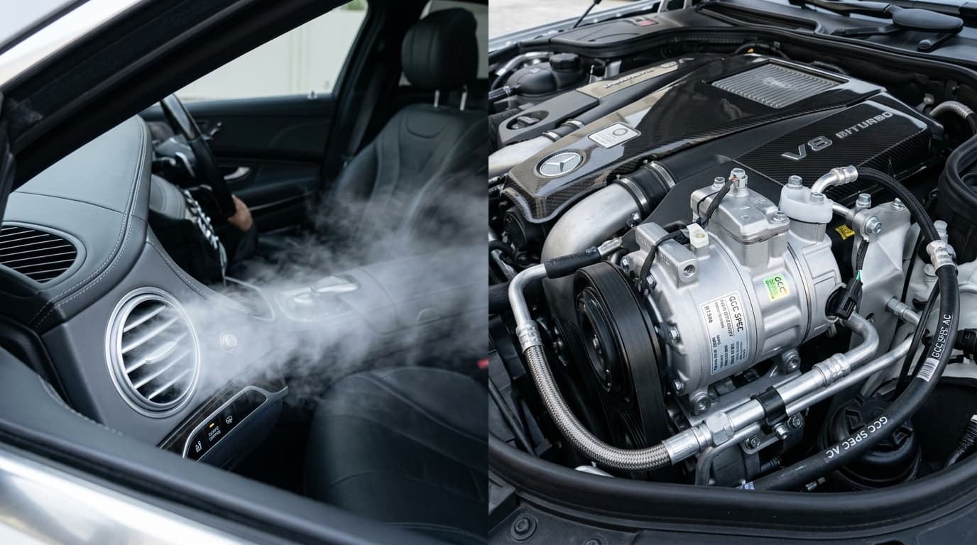 Car AC Blowing Warm Air in Abu Dhabi Summer: Causes & Instant Fixes